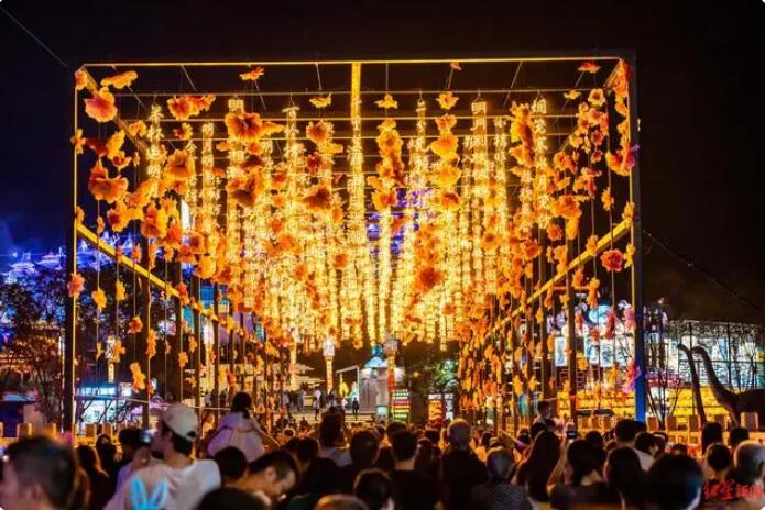 闵行这里的夜游灯会别样美！从华灯初上到万家灯火